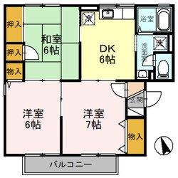 ルミエールますだの物件間取画像